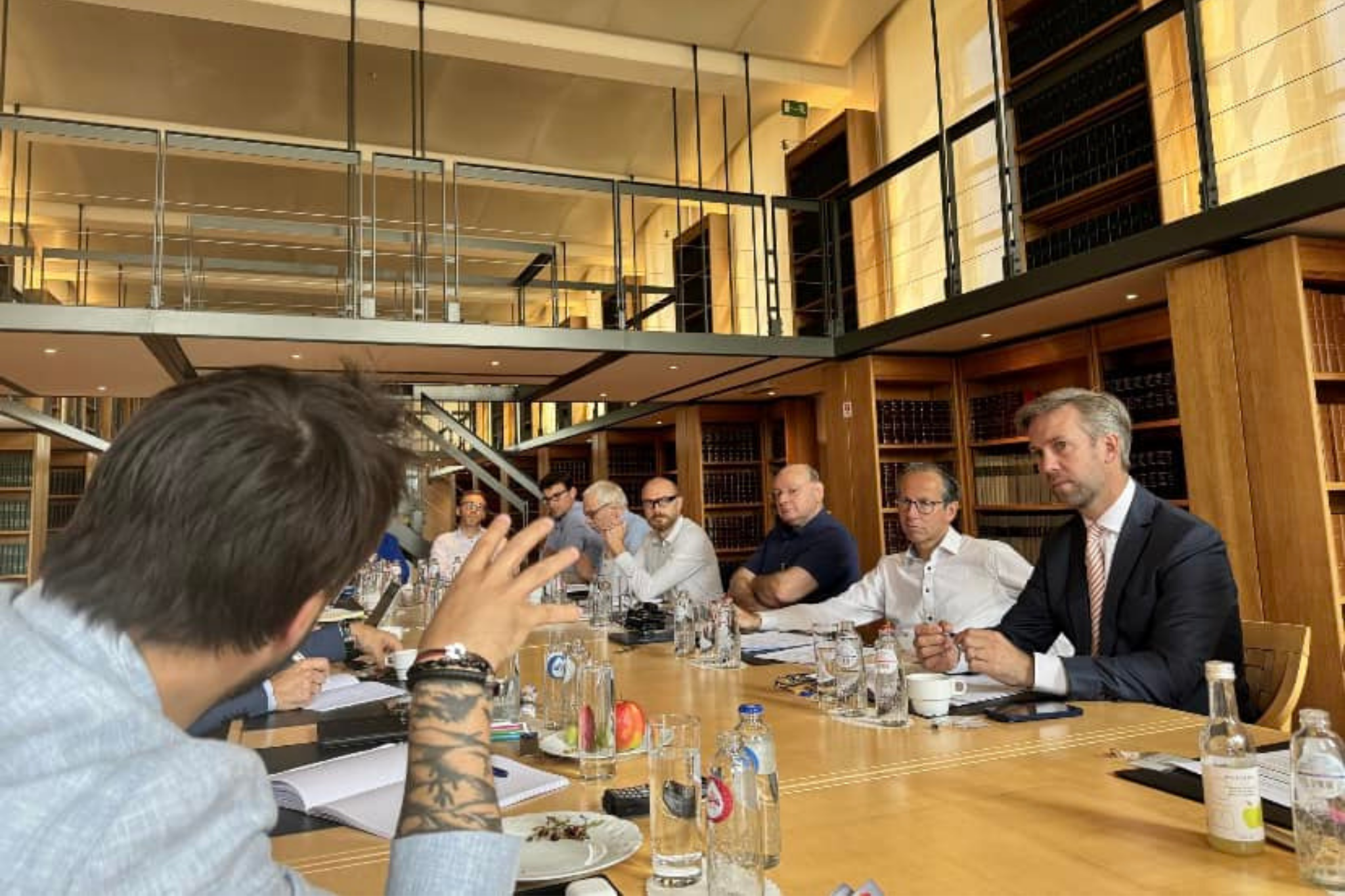 Read more about the article L’APW rencontre les négociateurs du gouvernement wallon