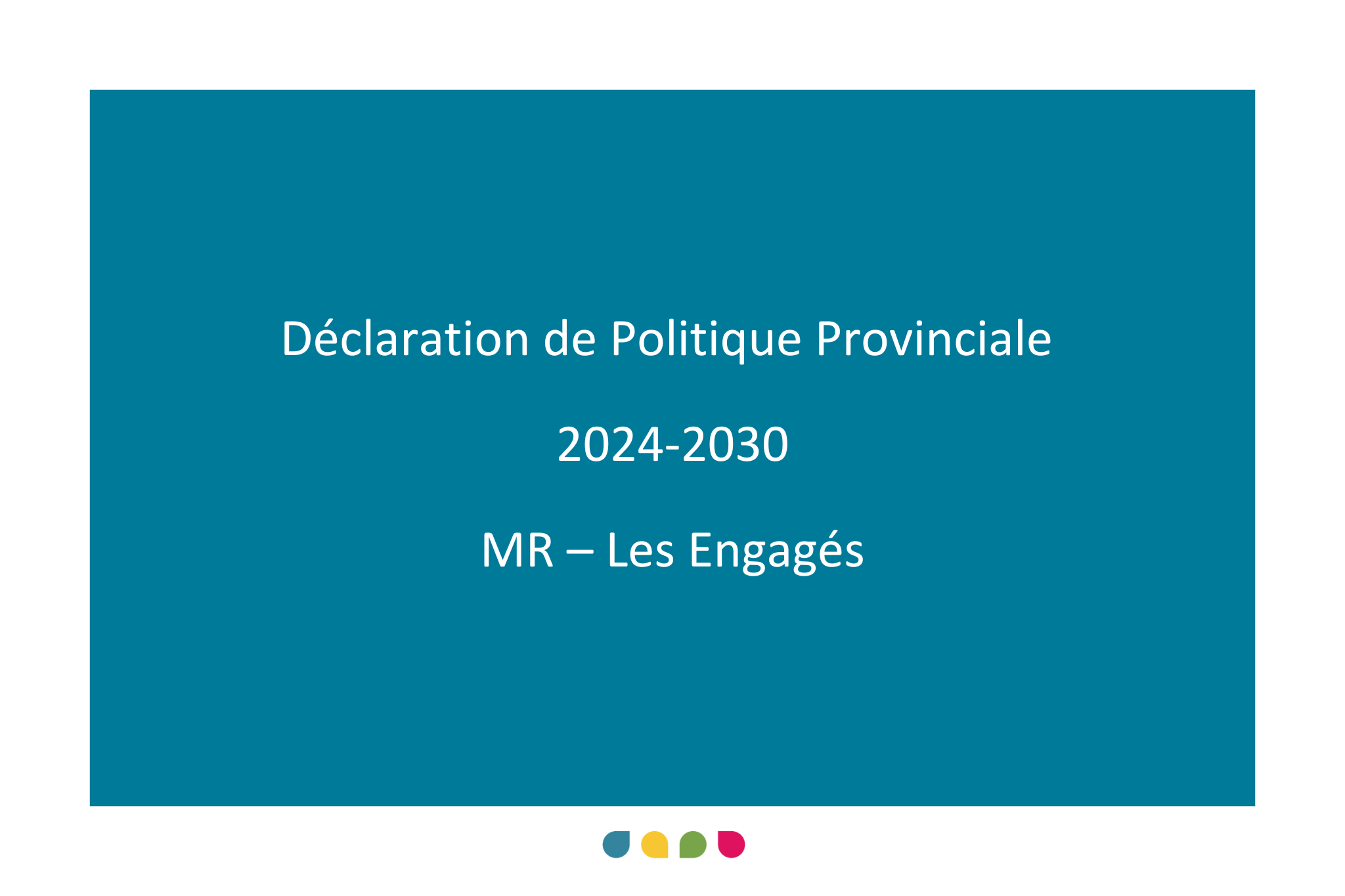 Read more about the article Déclaration de Politique Provinciale 2024-2030