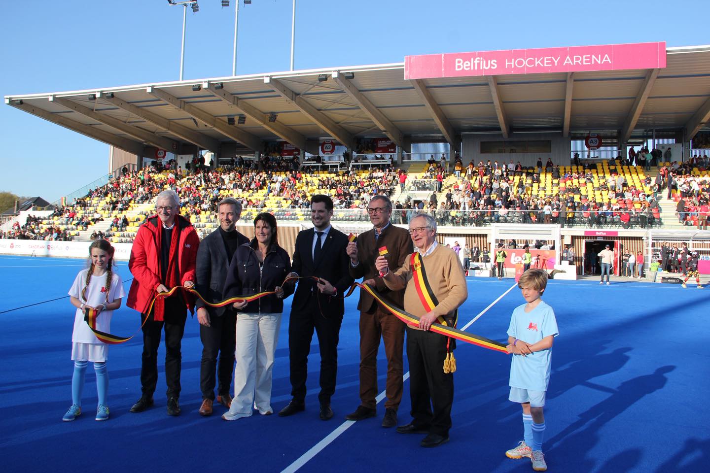 Read more about the article Inauguration de la Belfius Hockey Arena,  le nouveau temple du hockey belge